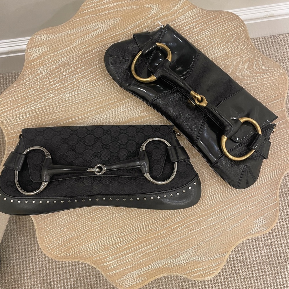 Jumbo Gucci clutch